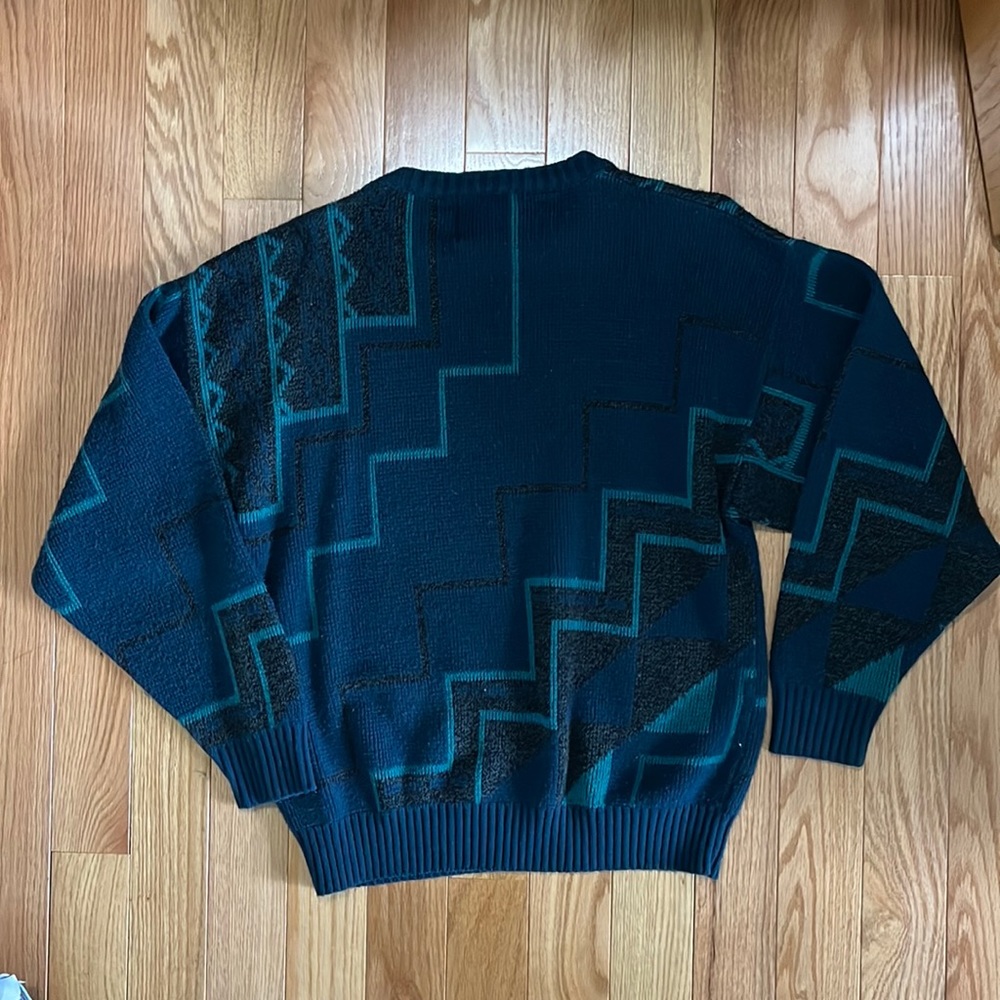 Unisex Vintage Blue Crewneck